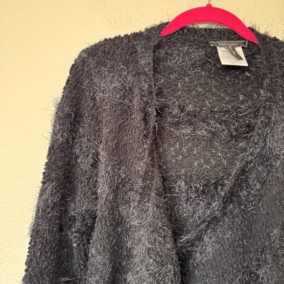 BCBG MaxAzria Super Soft Open Waterfall Cardigan Sweater Size Large - Picture 3 of 8